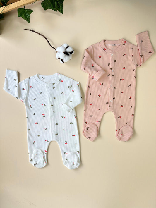 MİLA KIZ BEBEK 2'Lİ TULUM SET