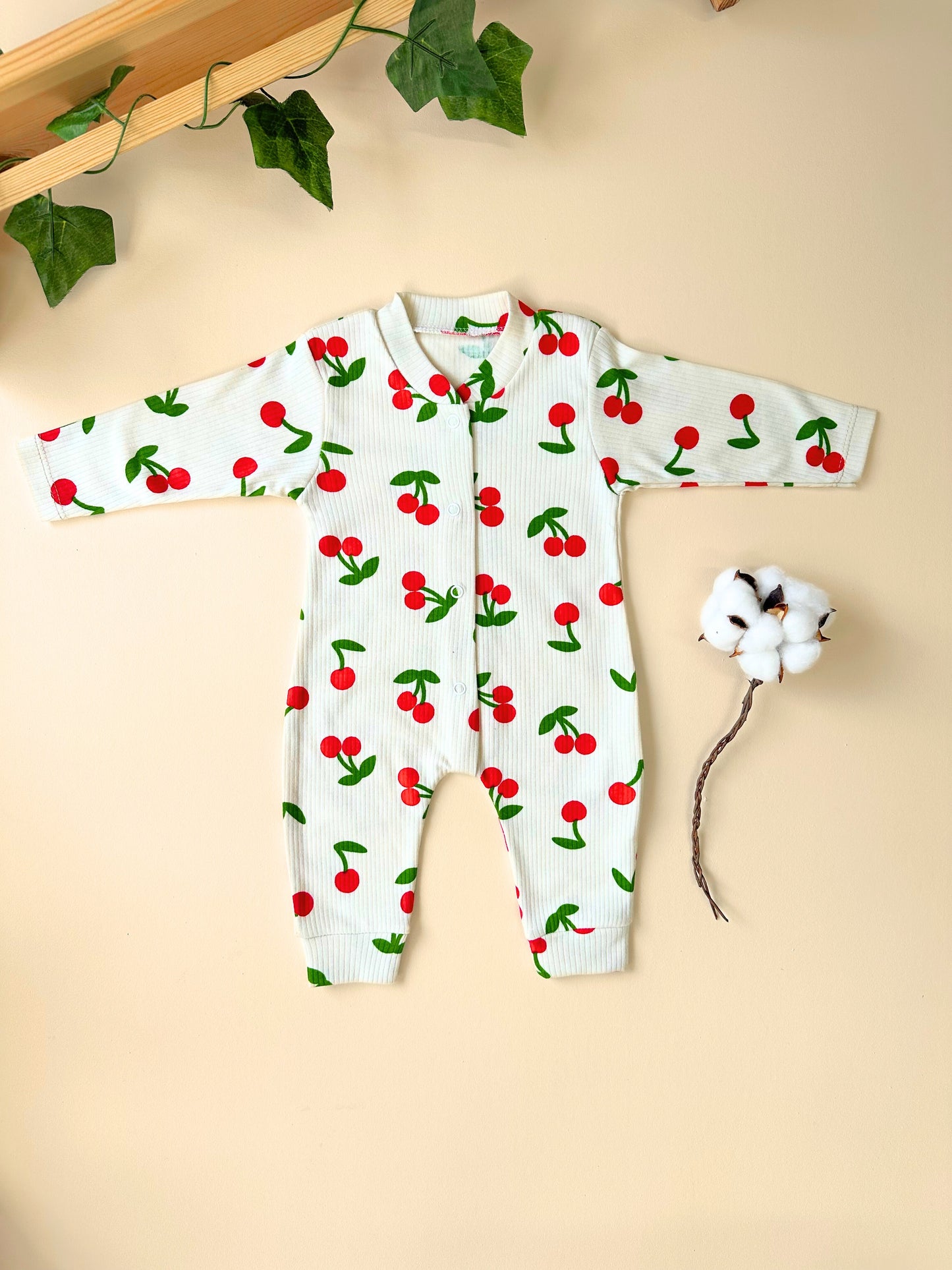 CHERRY %100 PAMUKLU BEBEK TULUM
